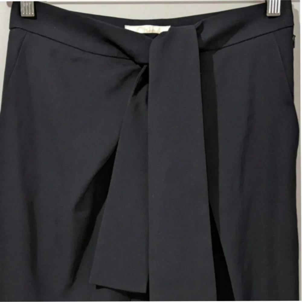 NEW Chloe High Waist Tie Fastening Trouser - Picture 3 of 10